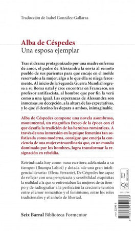Alba de Céspedes NOVELA UNA ESPOSA EJEMPLAR