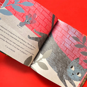 Britta Teckentrup INFANTIL LA RATONCITA Y LA MURALLA ROJA