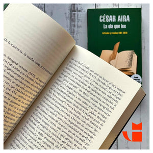 CESAR AIRA PERIODISMO LA OLA QUE LEE