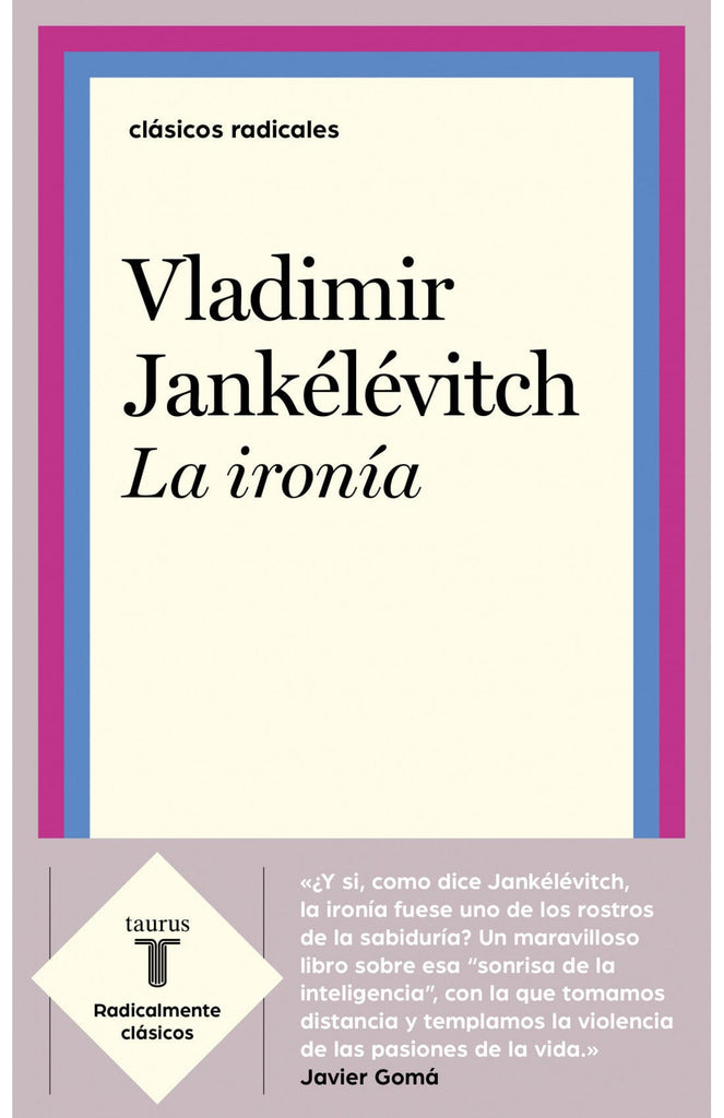 JACOBO JANKELEVICH ENSAYO LA IRONÍA