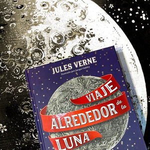Jules Verne CLÁSICOS VIAJE ALREDEDOR DE LA LUNA