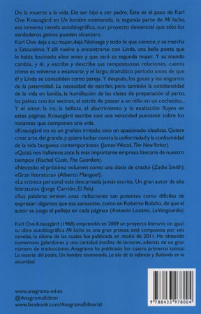 Karl Ove Knausgård NOVELA UN HOMBRE ENAMORADO