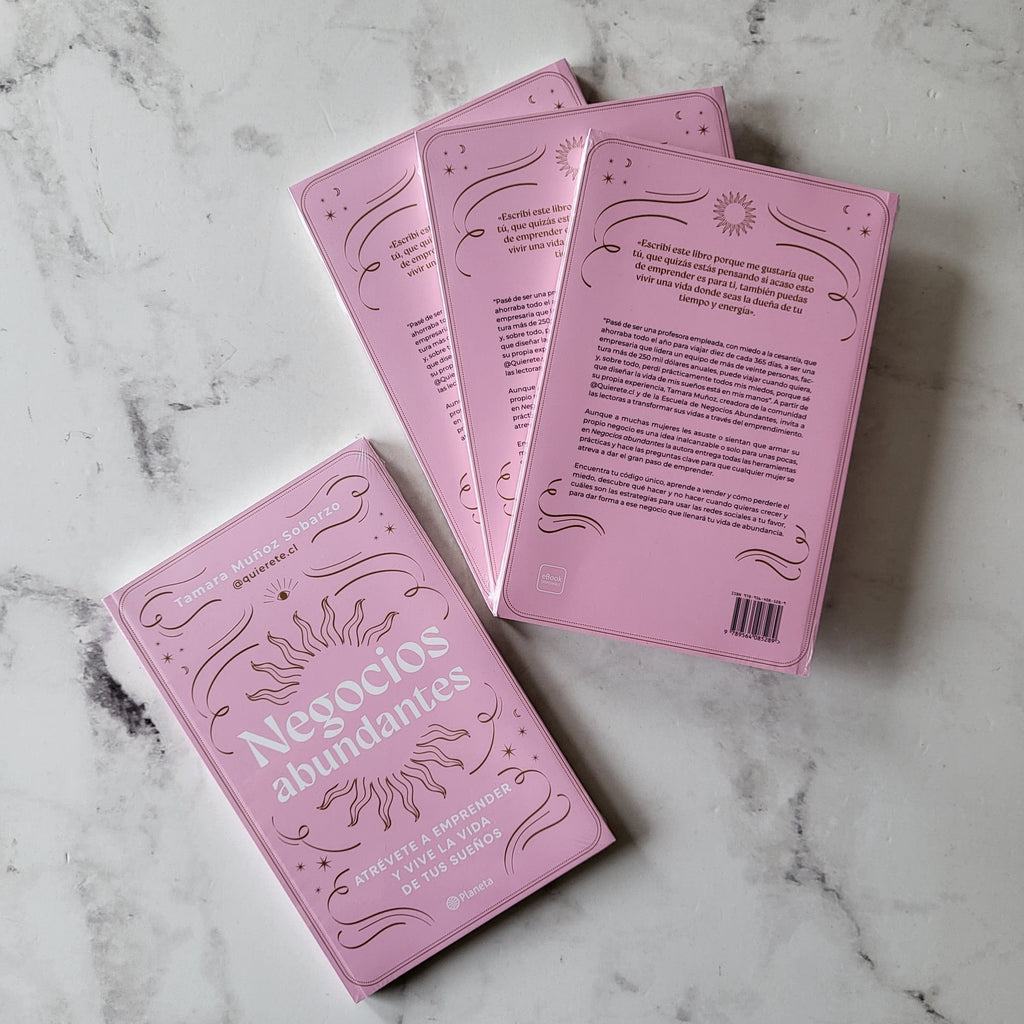 TAMARA MUÑOZ AUTOCUIDADO Negocios abundantes, ENVIO GRATIS DE LIBROS A TODO CHILE