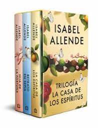 Isabel Allende NOVELA TRILOGÍA DE LA CASA DE LOS ESPÍRITUS Venta de libros en Chile, envío gratis a todo Chile