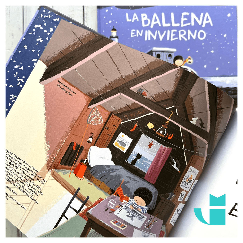 BENJI DAVIES INFANTIL LA BALLENA EN INVIERNO