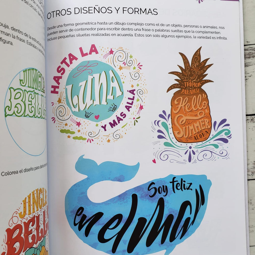 DISNEY JUVENILES LETTERING - PASO A PASO
