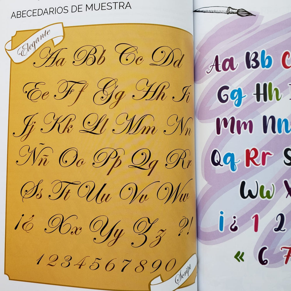 DISNEY JUVENILES LETTERING - PASO A PASO