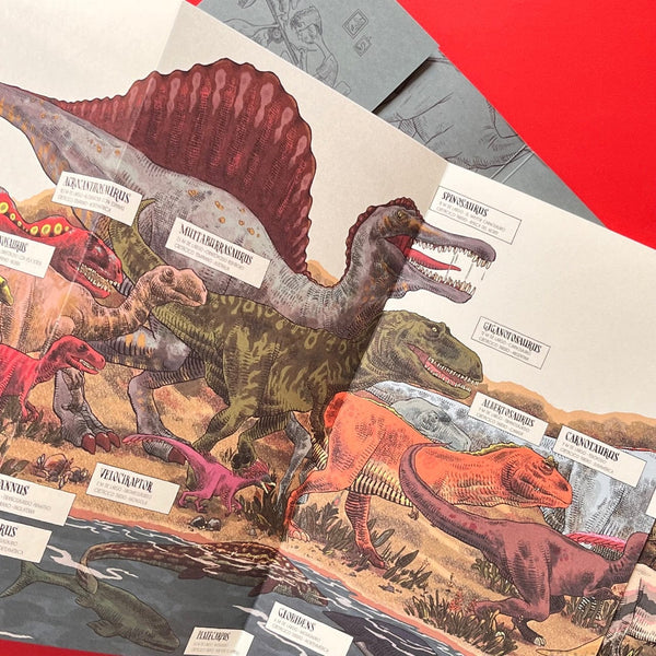 Dustin Harbin INFANTIL LLEGAN LOS DINOSAURIOS!