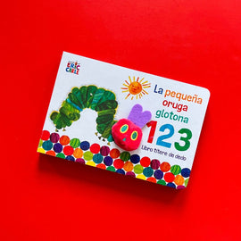 ERIC CARLE INFANTIL Y JUVENIL LA PEQUEÑA ORUGA GLOTONA. LIBRO MARIONETA