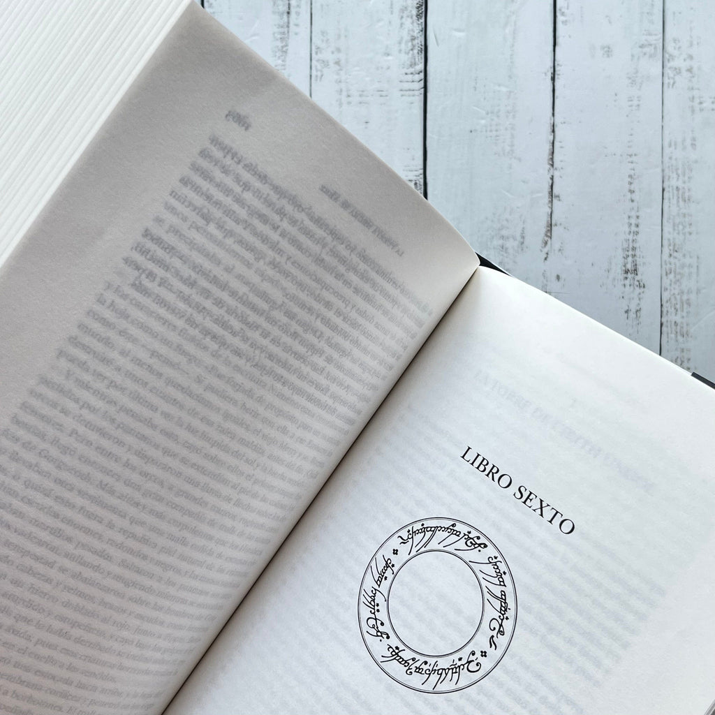 Señor de los anillos ilustrado sales