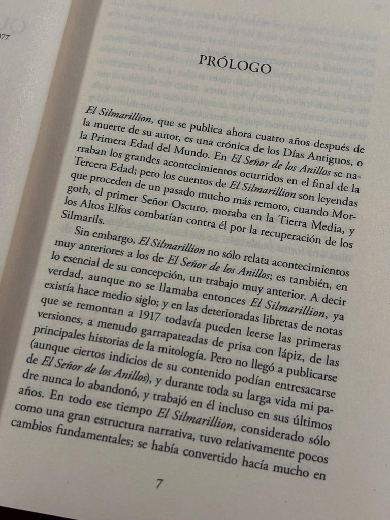 J. R. R. Tolkien LITERATURA FANTÁSTICA EL SILMARILLION (EDICIÓN ESPECIAL)