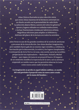Jules Verne CLÁSICOS VIAJE ALREDEDOR DE LA LUNA