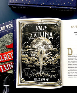 Jules Verne CLÁSICOS VIAJE ALREDEDOR DE LA LUNA