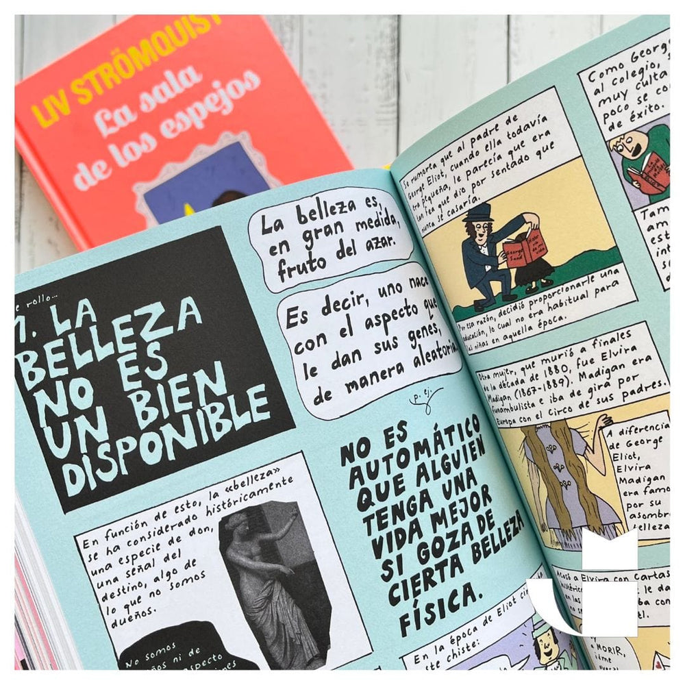 LIV STRÖMQUIST CÓMICS Y NOVELA GRÁFICA LA SALA DE LOS ESPEJOS