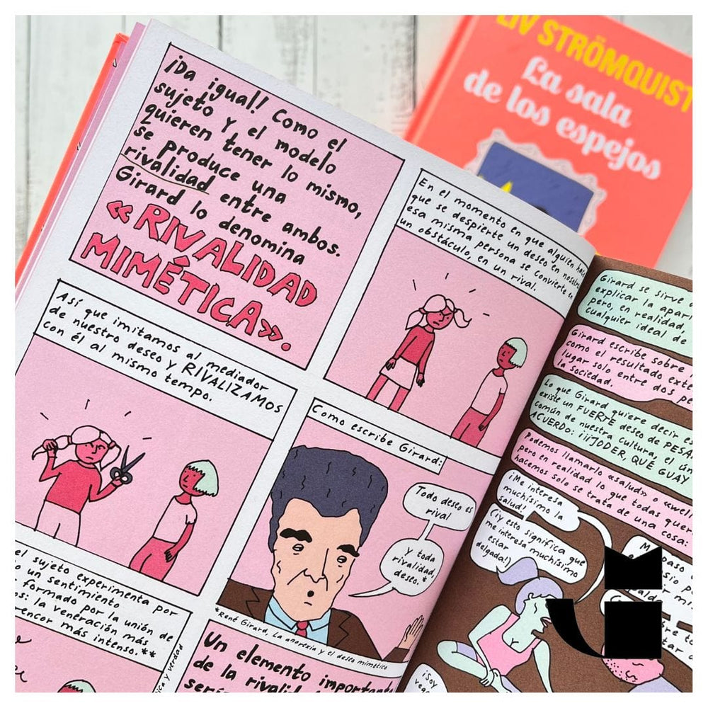 LIV STRÖMQUIST CÓMICS Y NOVELA GRÁFICA LA SALA DE LOS ESPEJOS