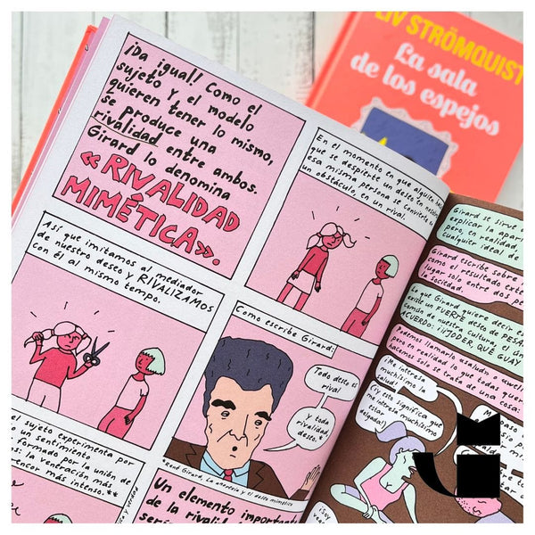 LIV STRÖMQUIST CÓMICS Y NOVELA GRÁFICA LA SALA DE LOS ESPEJOS