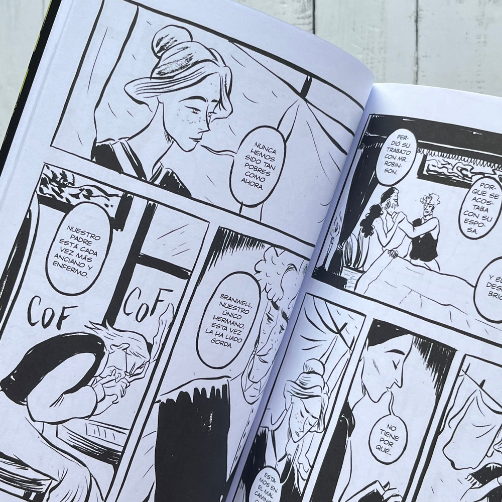 MANUELA SANTONI CÓMICS Y NOVELA GRÁFICA LAS HERMANAS BRONTE