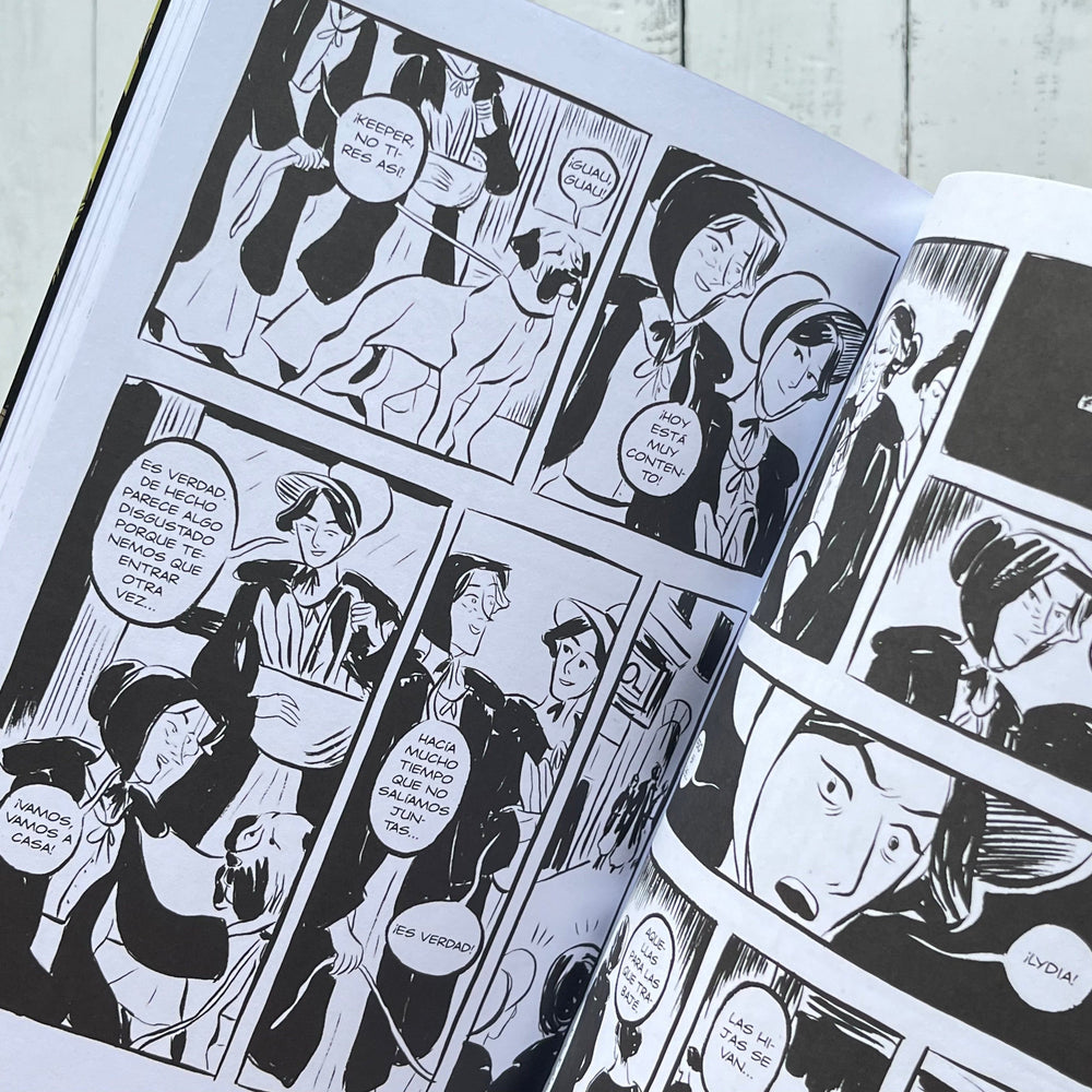 MANUELA SANTONI CÓMICS Y NOVELA GRÁFICA LAS HERMANAS BRONTE