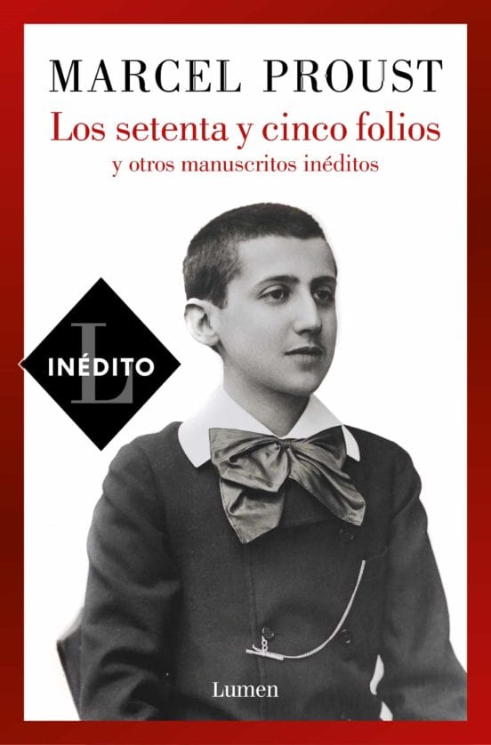 MARCEL PROUST NOVELA LOS SETENTA Y CINCO FOLIOS