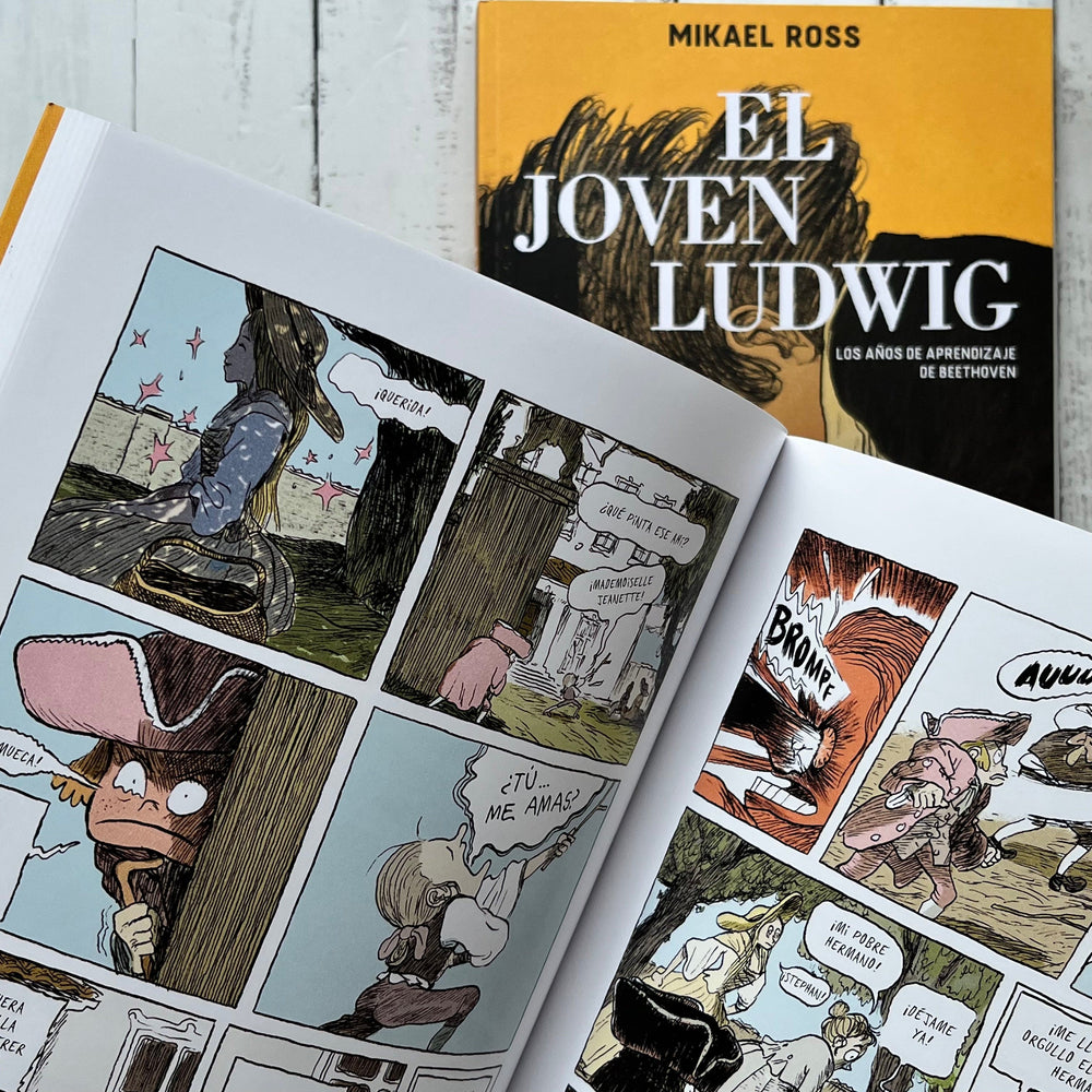 MICHAEL ROSS CÓMICS Y NOVELA GRÁFICA EL JOVEN LUDWIG