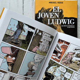 MICHAEL ROSS CÓMICS Y NOVELA GRÁFICA EL JOVEN LUDWIG
