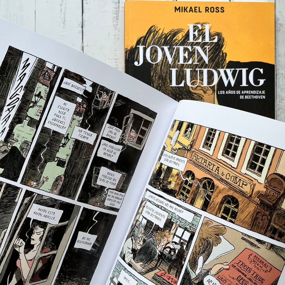MICHAEL ROSS CÓMICS Y NOVELA GRÁFICA EL JOVEN LUDWIG