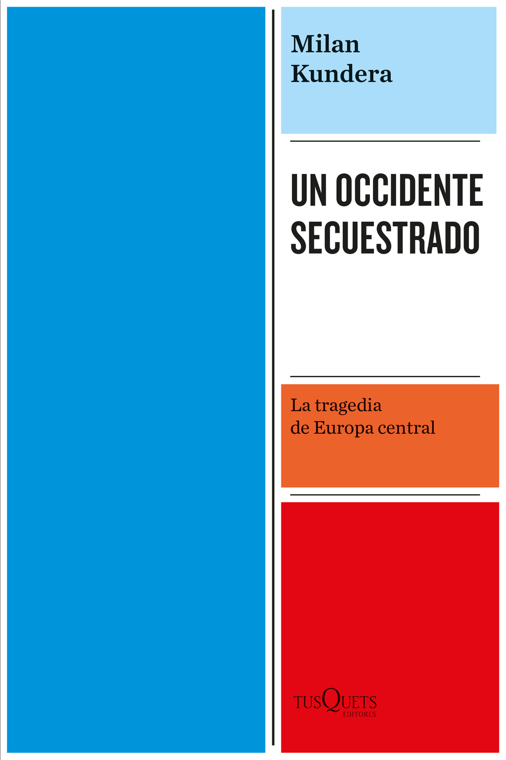 MILAN KUNDERA ENSAYO UN OCCIDENTE SECUESTRADO