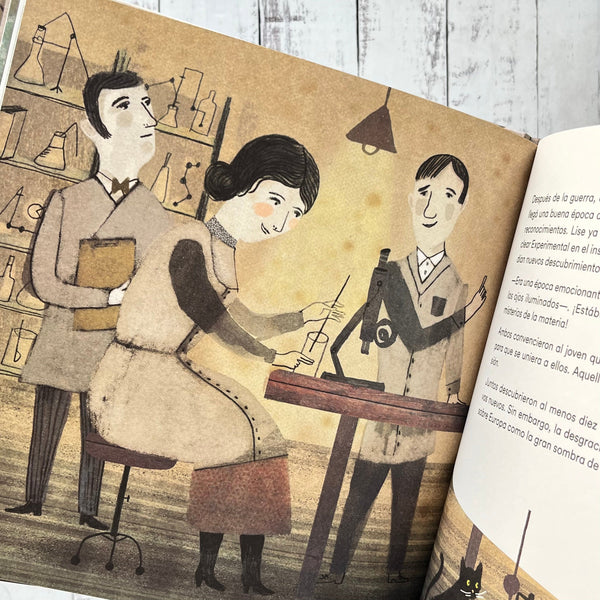 Monica Rodriguez INFANTIL LISE MEITNER : LA FÍSICA QUE INICIÓ LA ERA ATÓMICA
