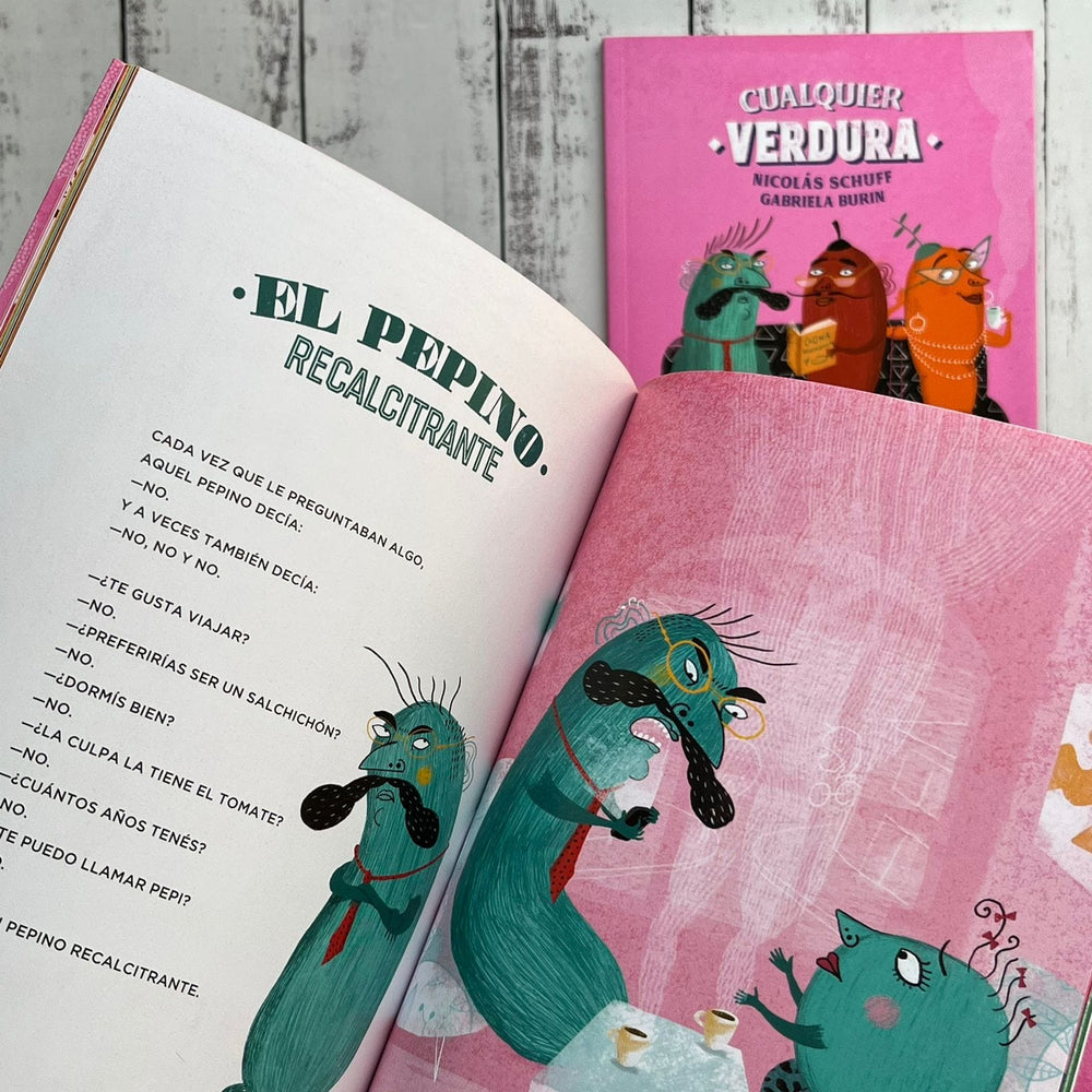 NICOLÁS SCHUFF Y ´GABRIELA BURIN INFANTIL CUALQUIER VERDURA