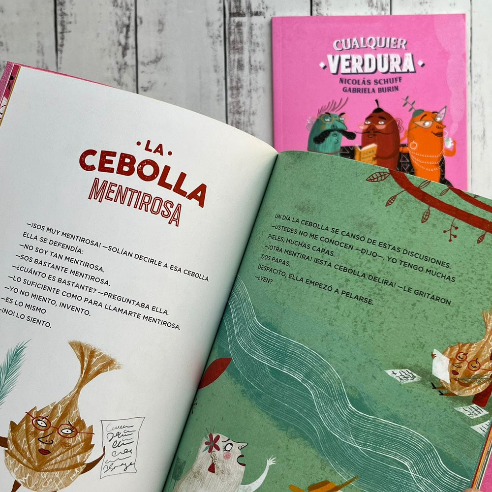 NICOLÁS SCHUFF Y ´GABRIELA BURIN INFANTIL CUALQUIER VERDURA