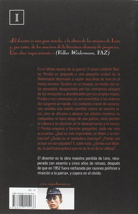 SIEGFRIED LENZ NOVELA EL DESERTOR