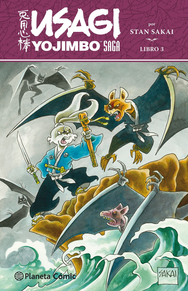 STAN SAKAI CÓMICS Y NOVELA GRÁFICA USAGI YOJIMBO SAGA Nº 03