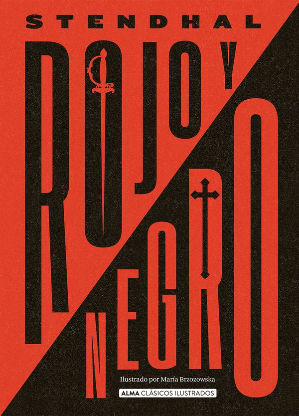 Stendhal CLÁSICOS ROJO Y NEGRO (ALMA)