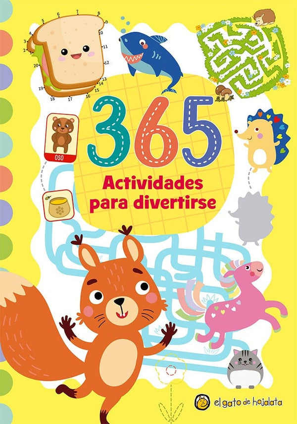 VARIOS AUTORES INFANTIL 365 ACTIVIDADES PARA DIVERTIRSE 